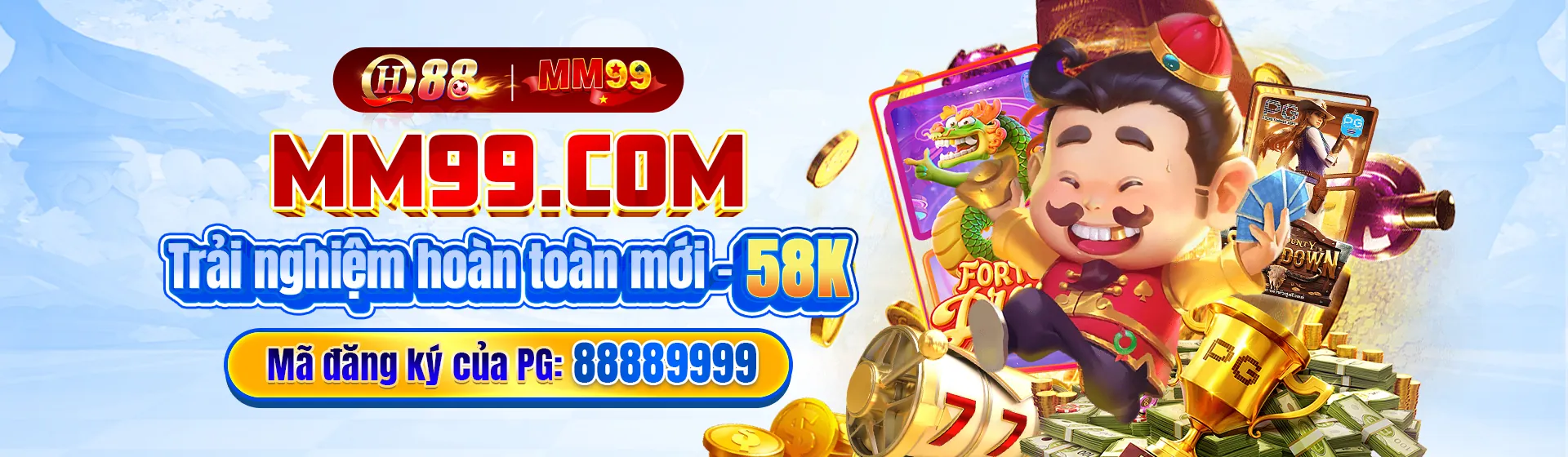 Hình ảnh chính trò chơi nổ hũ Q888VI, với biểu tượng jackpot và sự phấn khích
